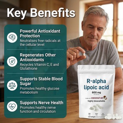 R-Alpha Lipoic Acid Softgel Extracts